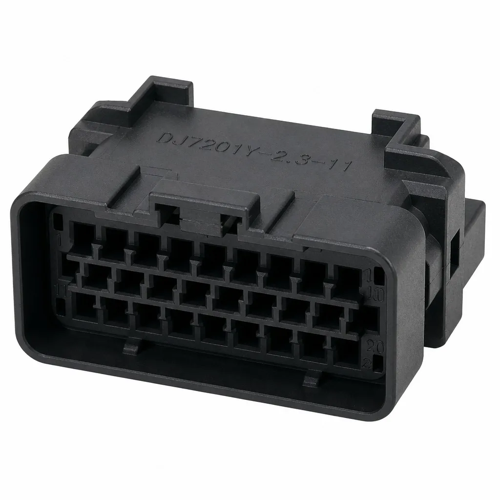 DJ7201Y-2.3-11 20-Pin Multi-Way Automotive Controller Housing Connector