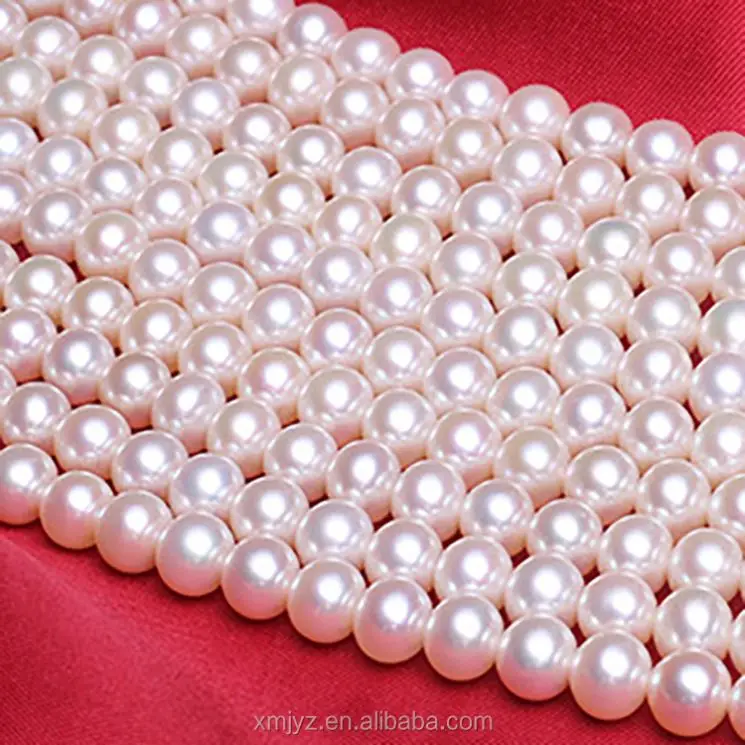 

Certified ZZDIY071 Freshwater Pearl 8-9 Mmaaaa1 Round Bead Semi-Finished Necklace Wholesale Loose Pearls