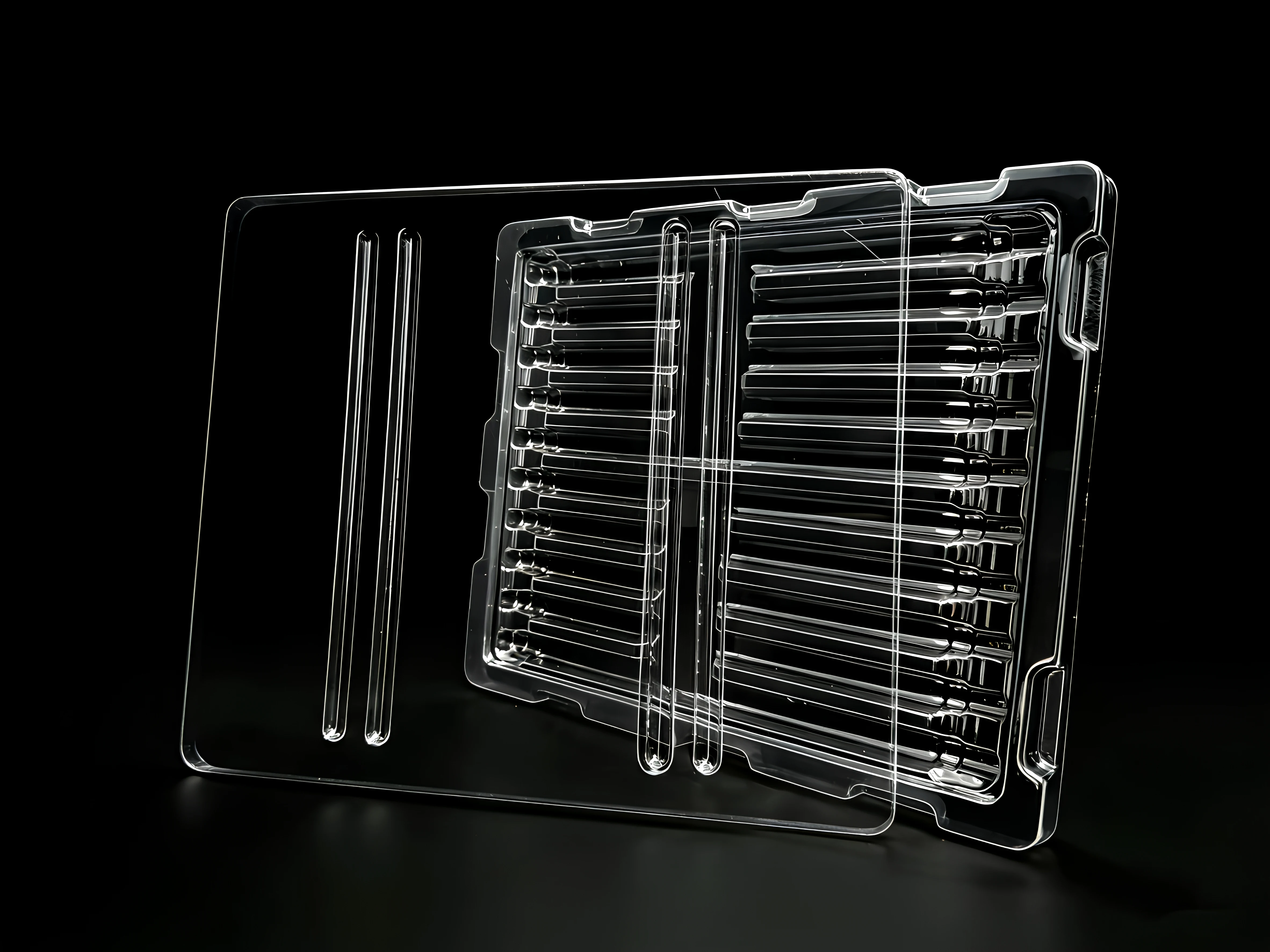五金配件透明吸塑内托 Hardware Parts Tray