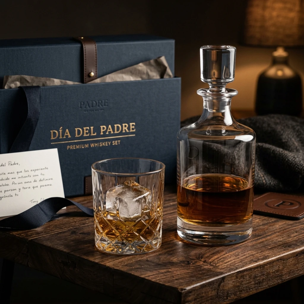 Luxury Father's Day Glassware Gift Set
