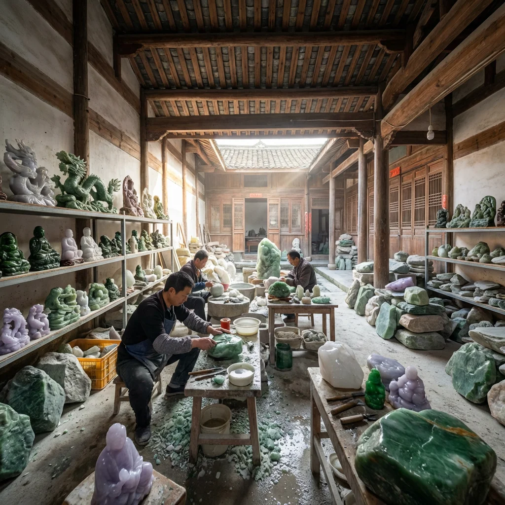 Suzhou School Jade Carving Master