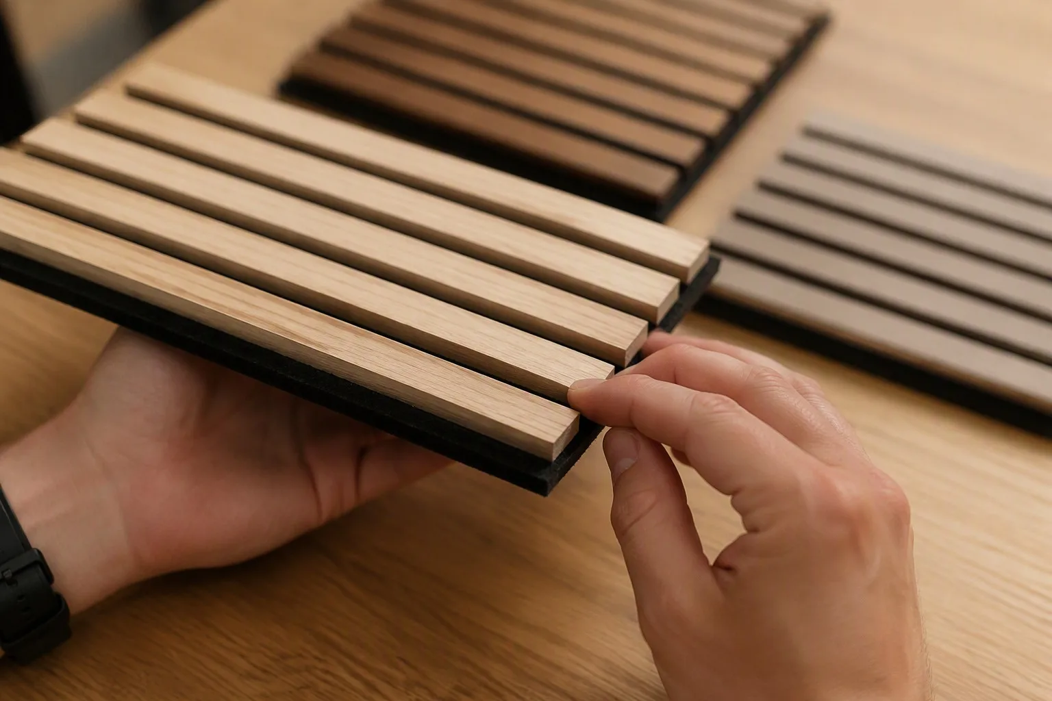 durability sample inspection for classroom acoustic panels