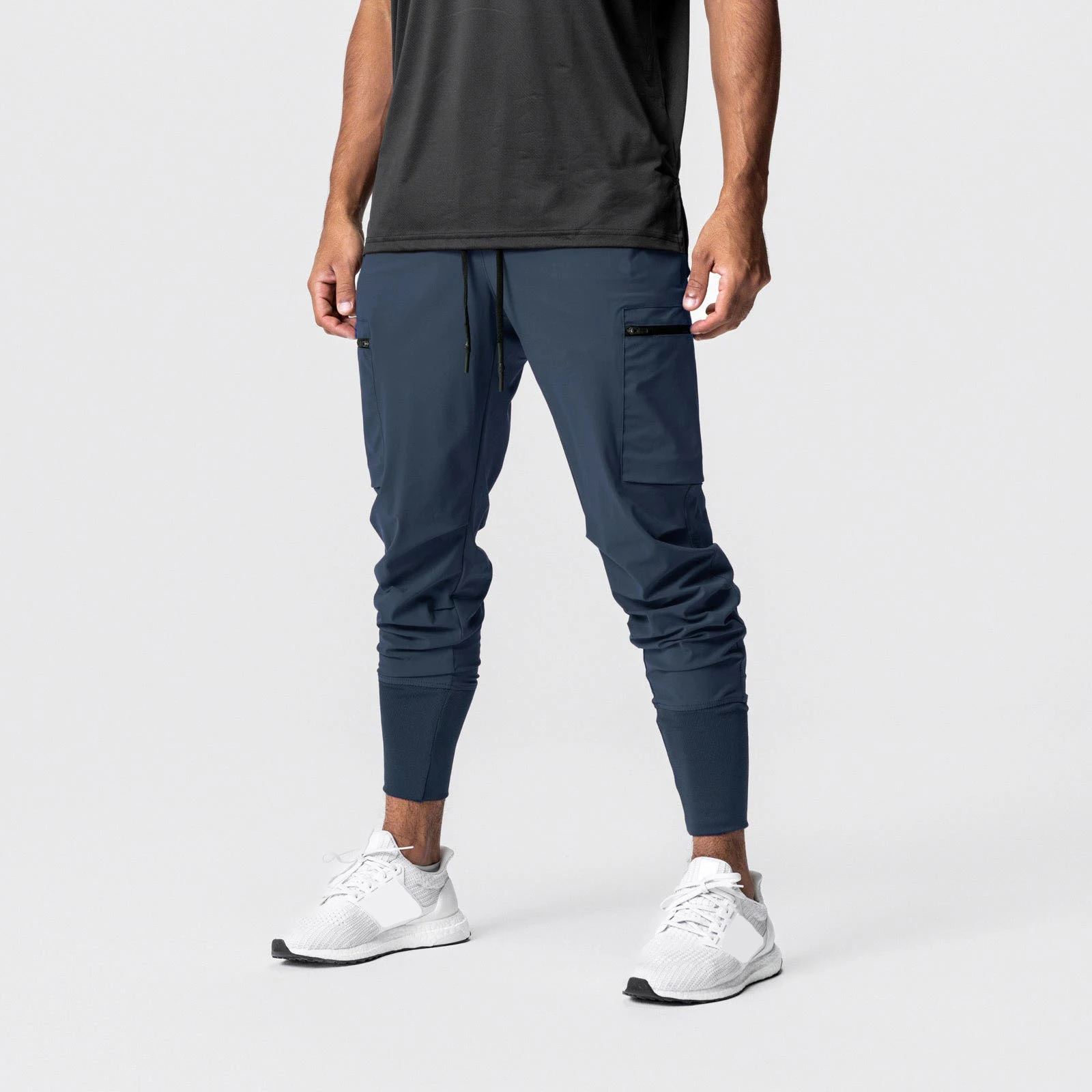 Summer Training 150 Gsm Lightweight Cargo Pants Men Fitness Gym Jogger Pants for Men