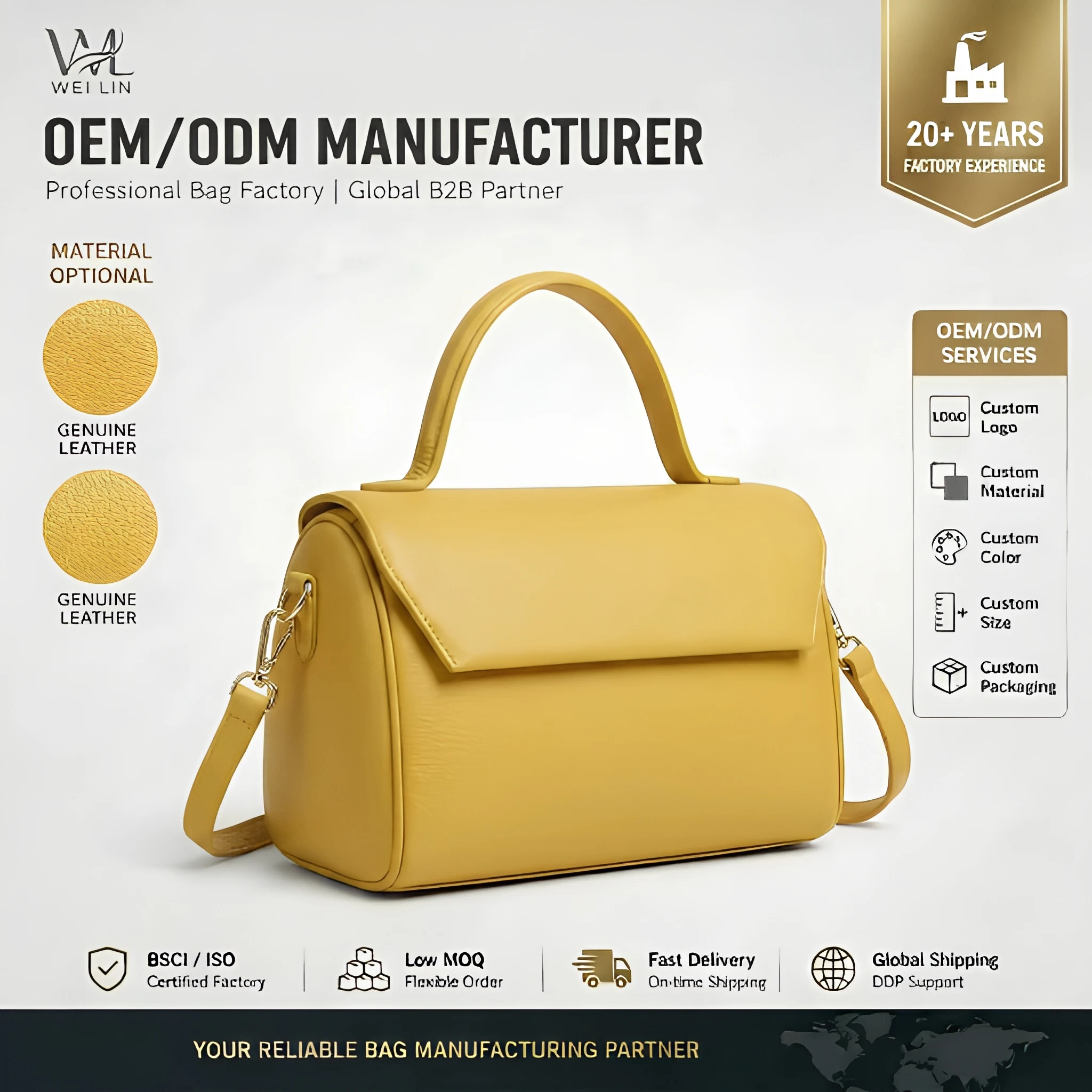 Leather Toast Bowling Boston Bag