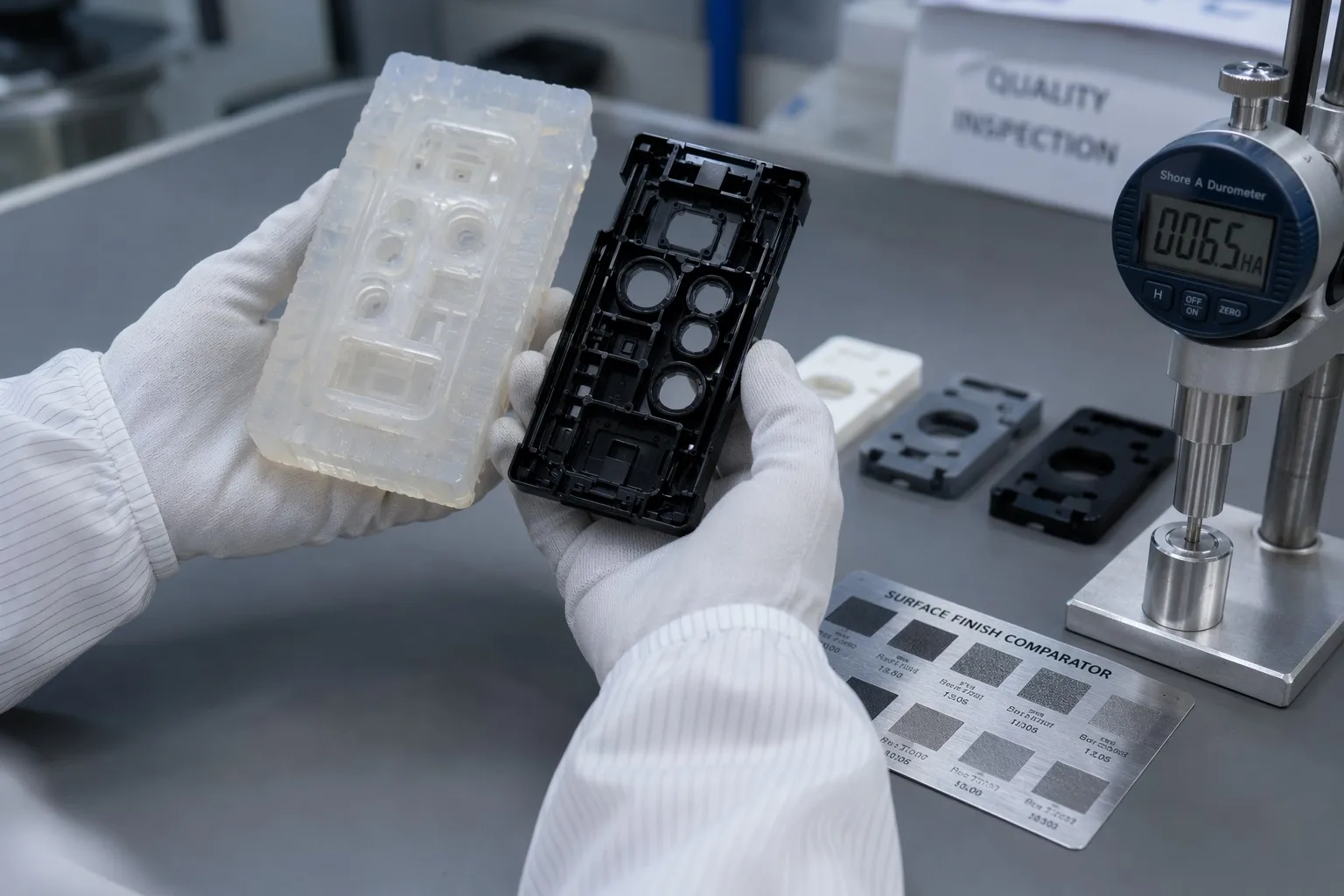 Custom Manufacturing Services | 3D Printing, CNC, Injection Molding Silicone Mold Cast Inspection