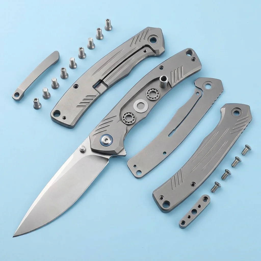 Exploded View of Titanium Folder