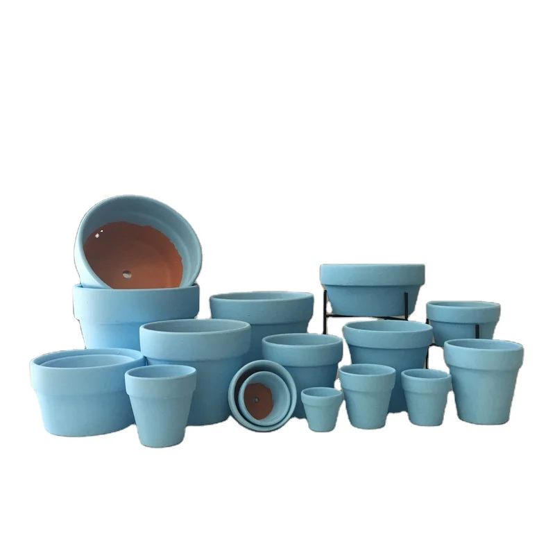 

Mini Clay Terracotta Cactus Flower Pots Ceramic Planters Succulent terracota Pots with Drainage Holes