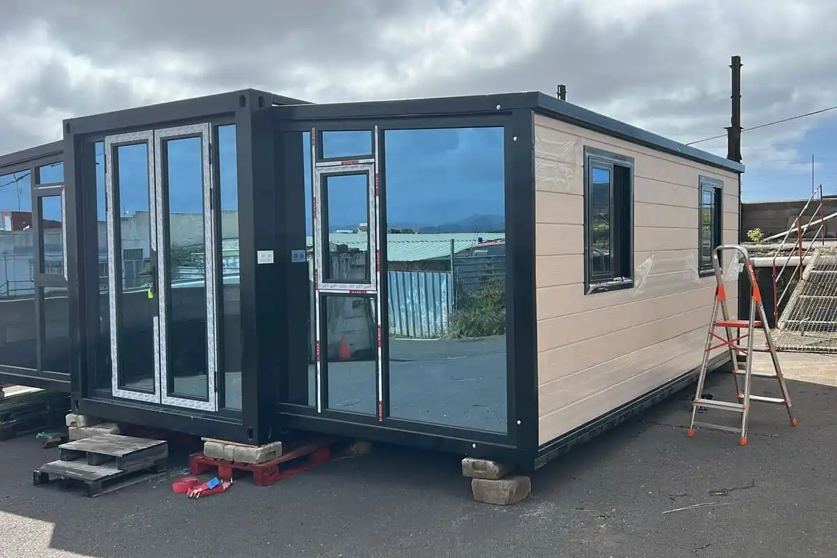 Completed Container Building