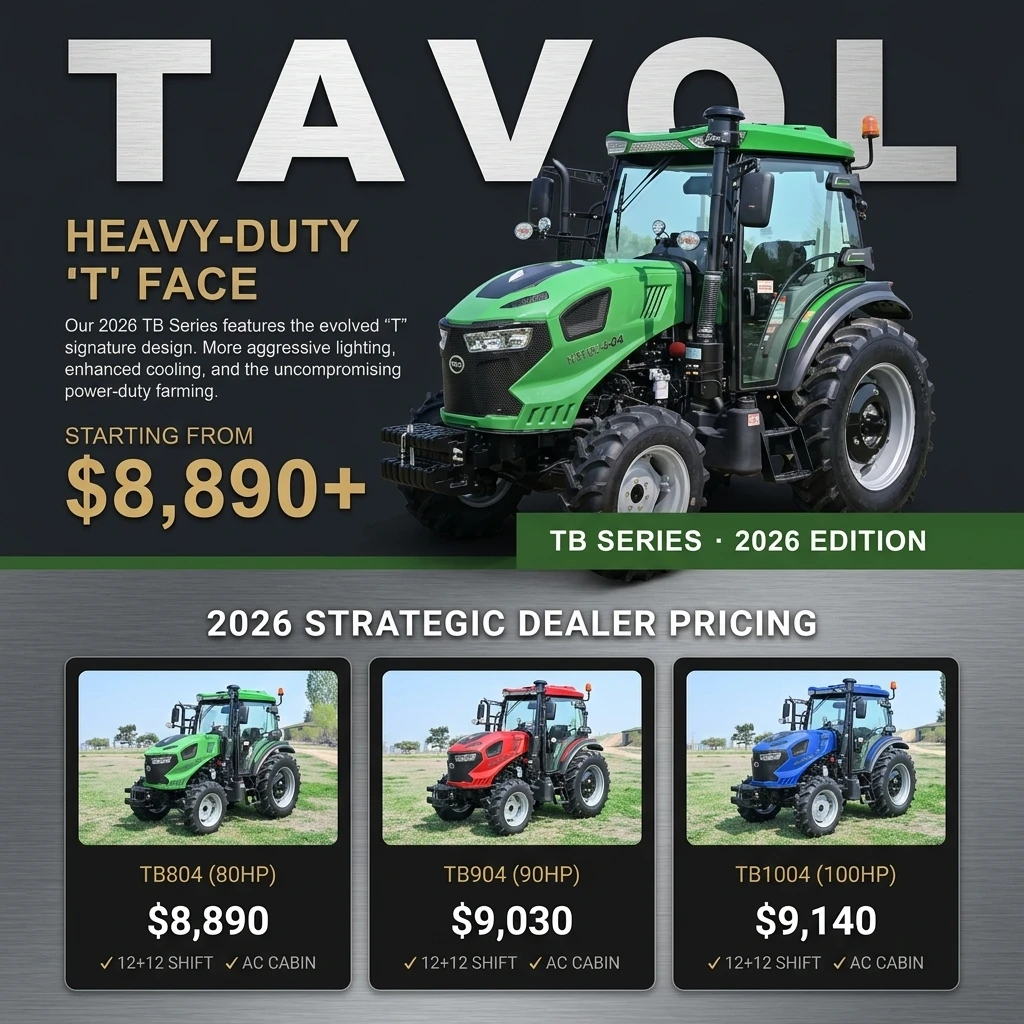 Tavol TB Series New Design Tractors