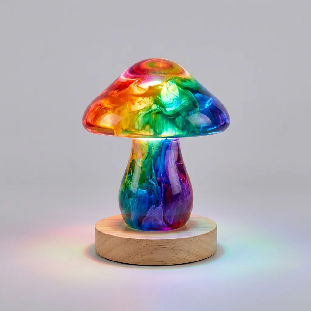 LED Magic Mushroom Light
