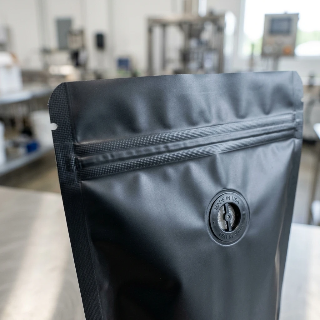 Custom Mylar Bag Features: Zipper, Degassing Valve, and Tear Notch