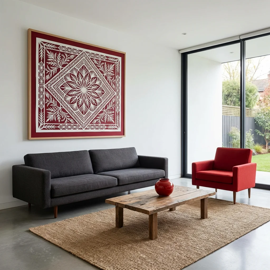 Contemporary Paper Cut Design