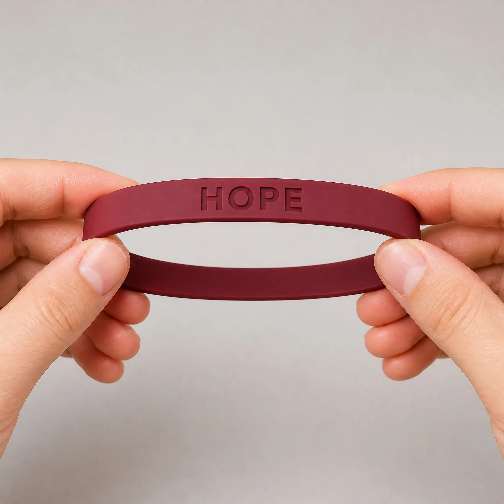 Hand stretching flexible silicone bracelet