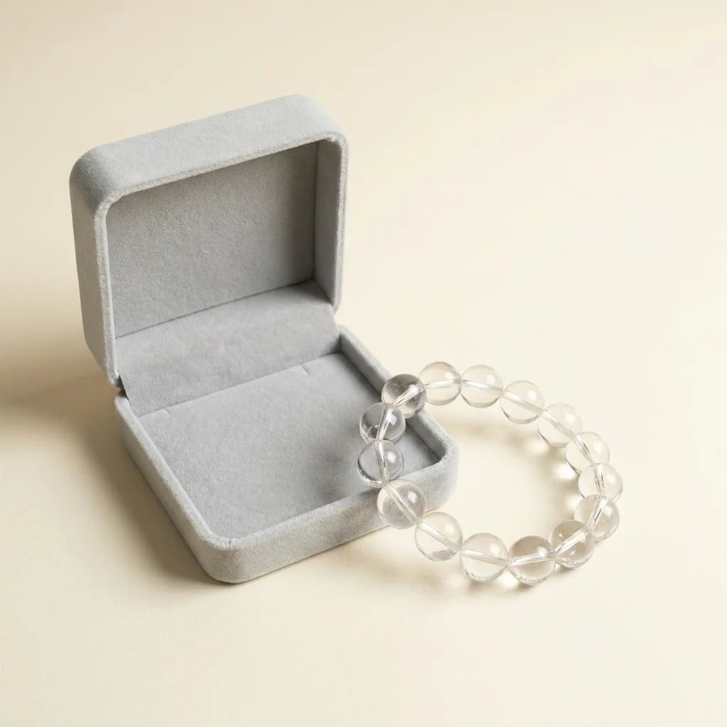 Clarity Intention Bracelet in hard gift-ready box