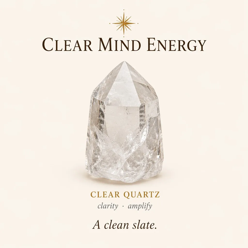 Raw Clear Quartz stone
