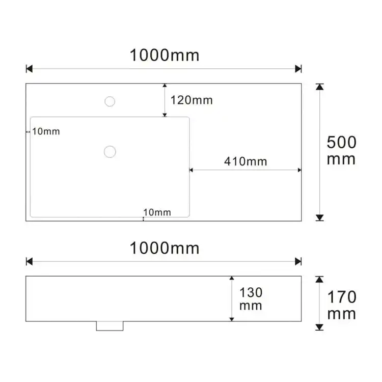 acrylic-countertop-sink-basin-2801-dimensional-blueprint