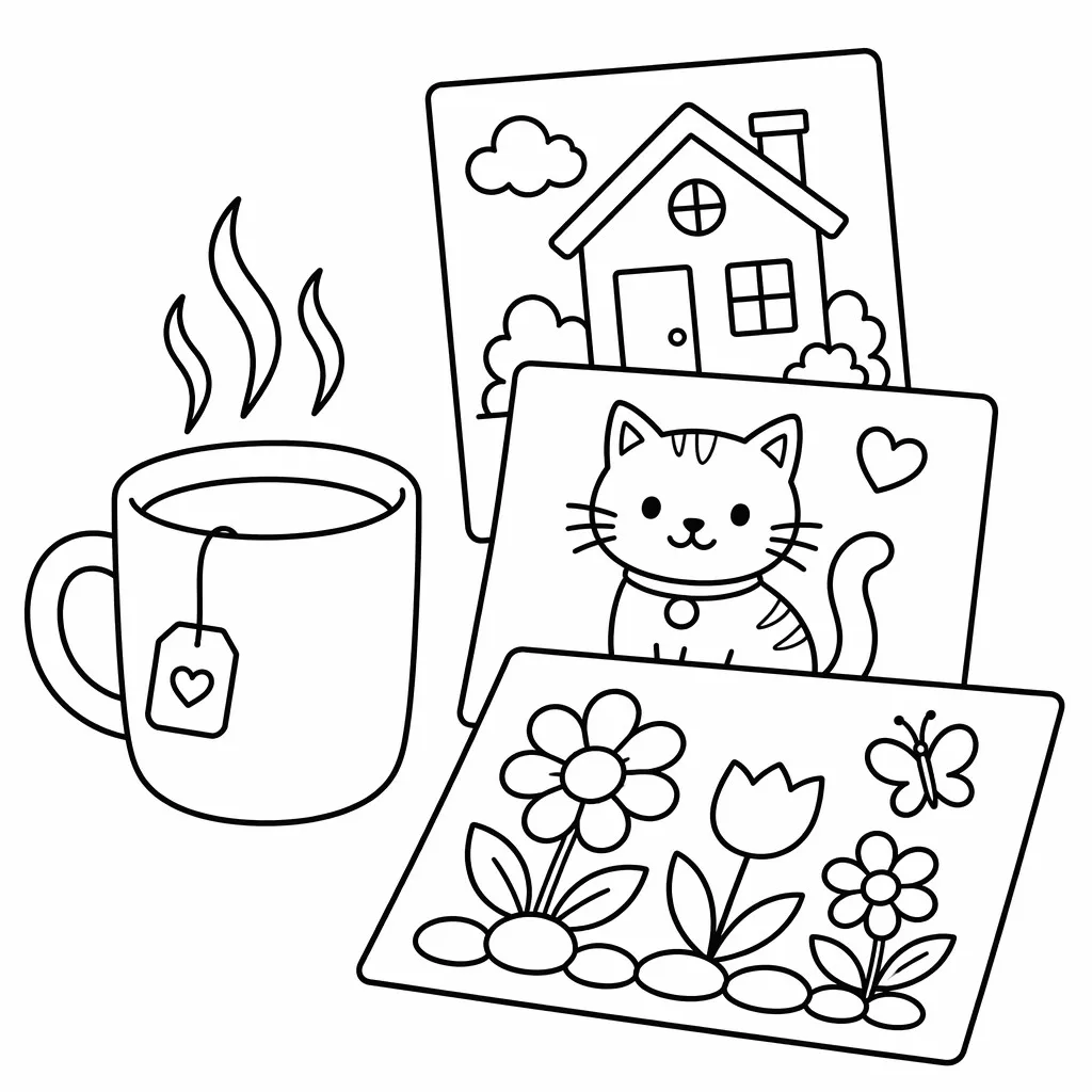 Bold & Easy Sanctuary Corner Illustration