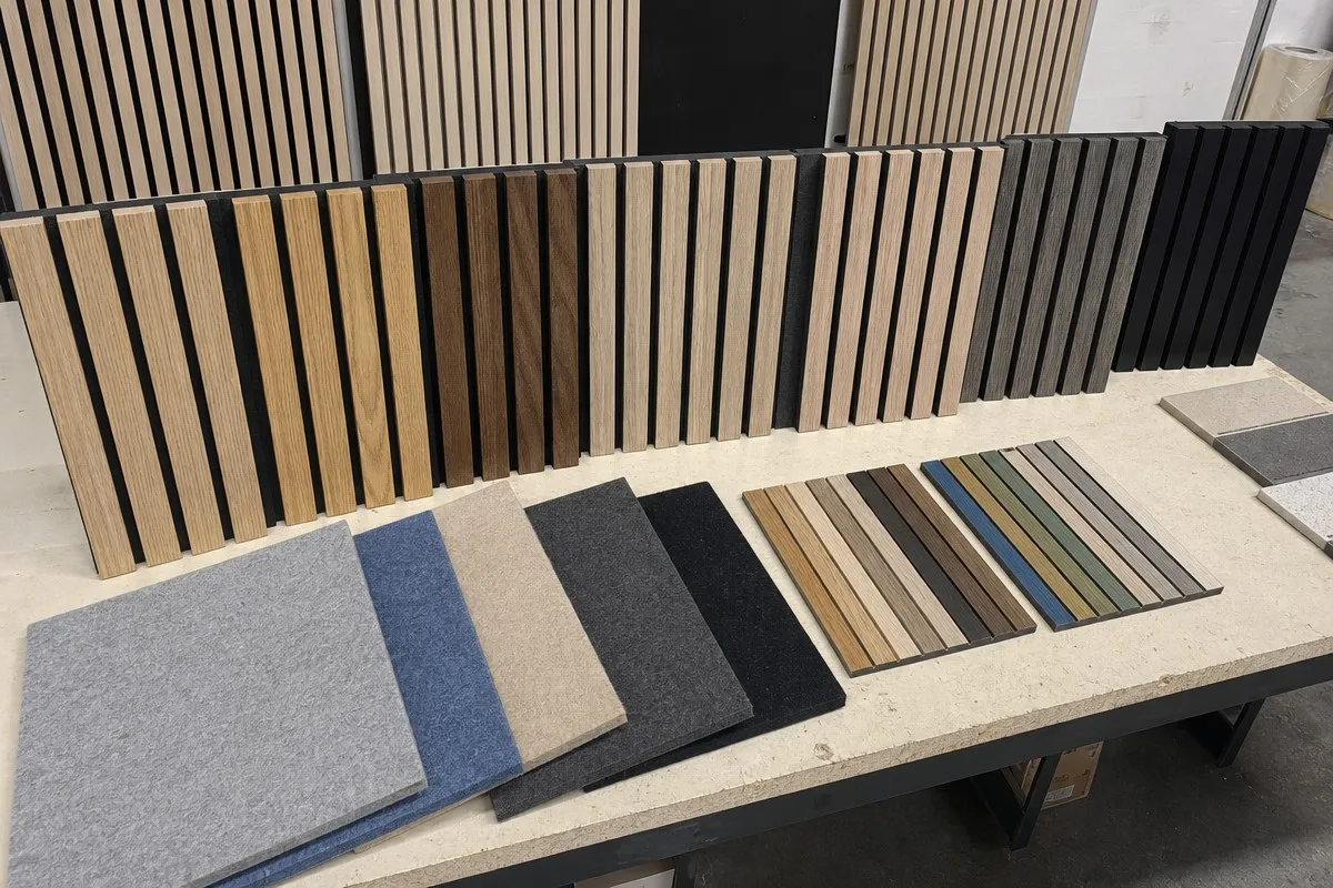 Customized acoustic panel manufacturer specifications for colors sizes and finishes