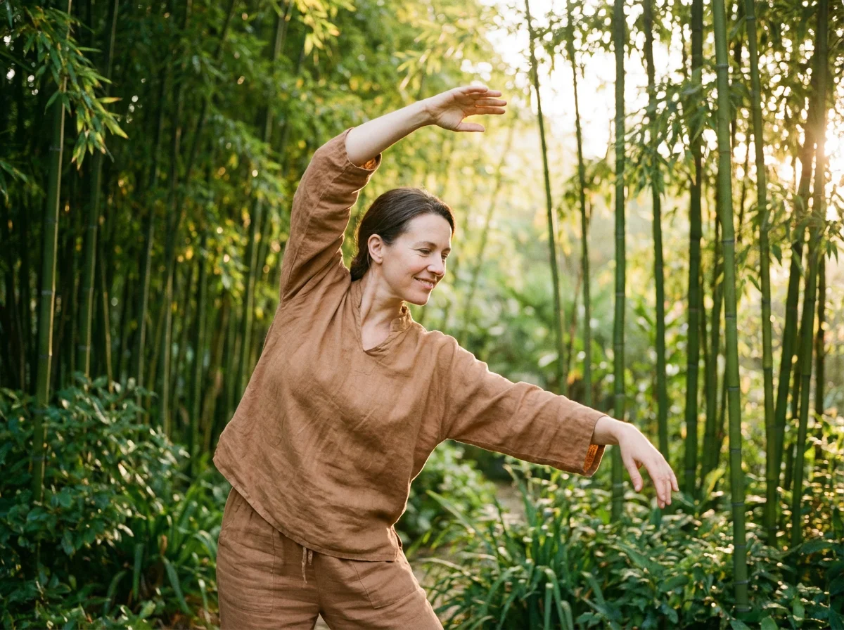 Qi Gong practice for building Qi