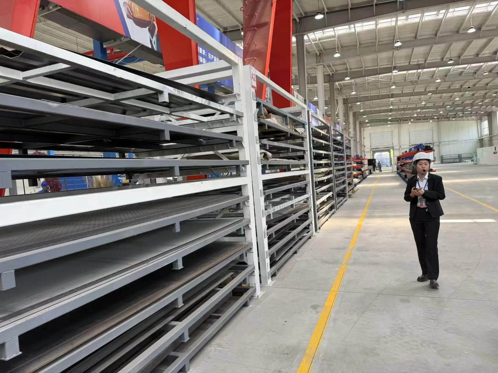 CCEC Factory Visit - Parts Storage Area