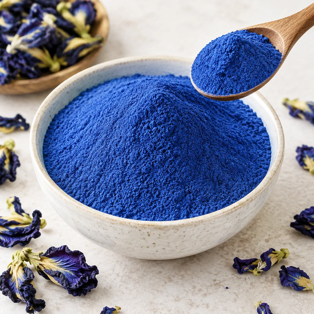 AMULYN 100% Pure Butterfly Pea Flower Powder micro-ground