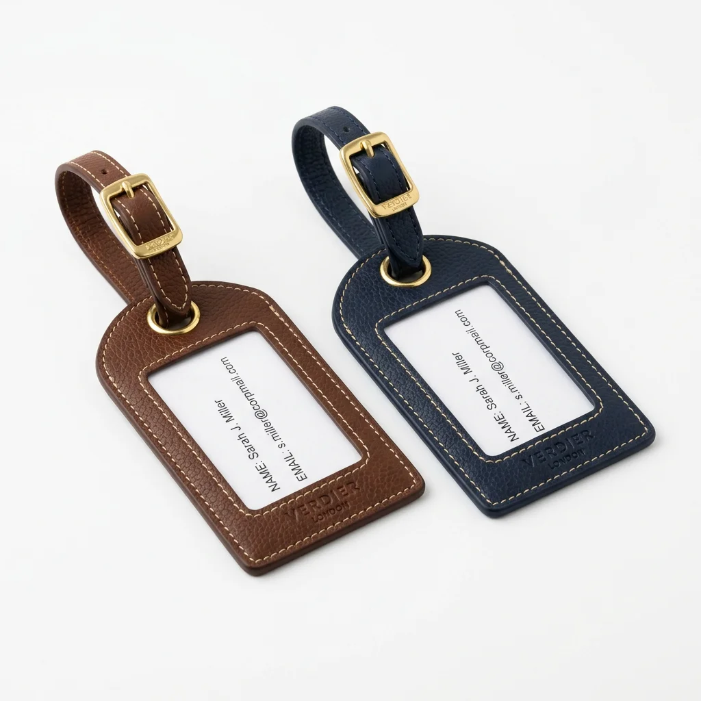 Leatherette PVC keychain
