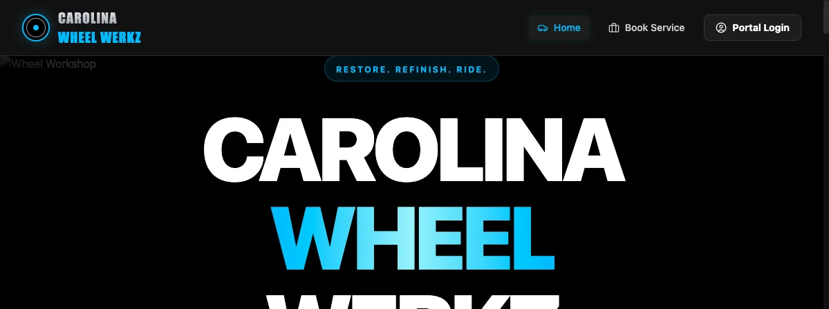 Carolina Wheel Werkz Live Site