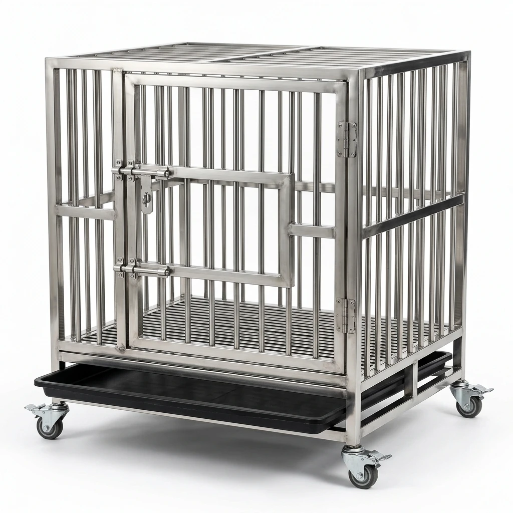 Stainless Steel Dog Cage