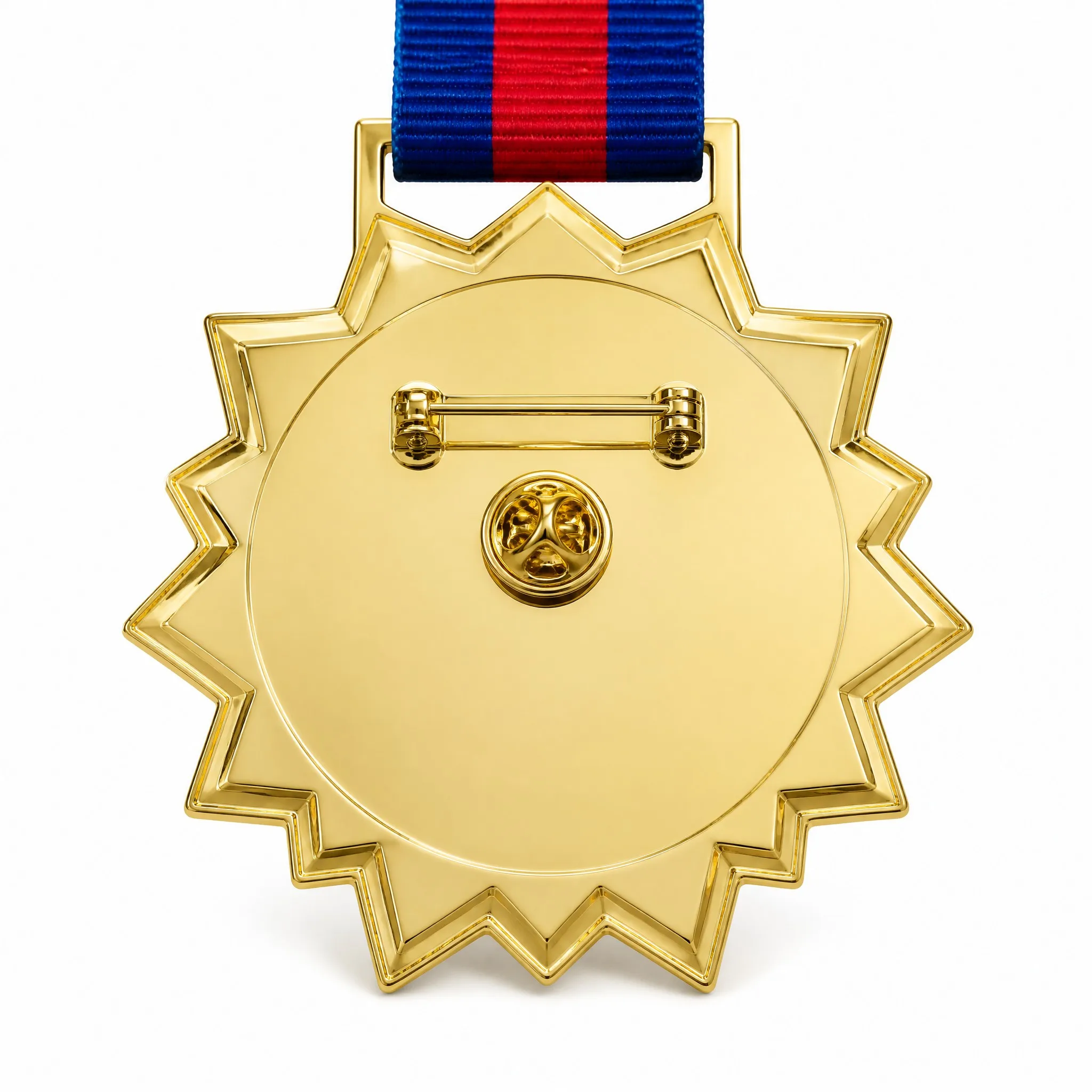 Back with pin clasp