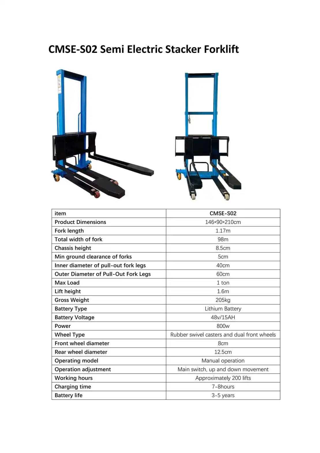 Electric Forklift