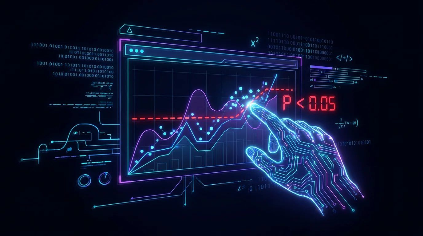 P-hacking Illustration