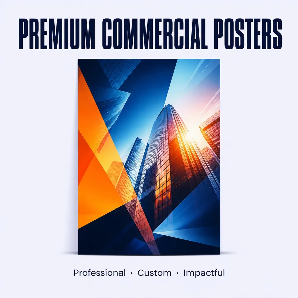 Series opening card — Premium Commercial Posters