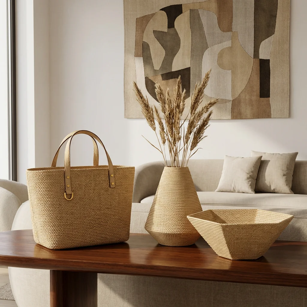 Artisan Hands Braiding Straw