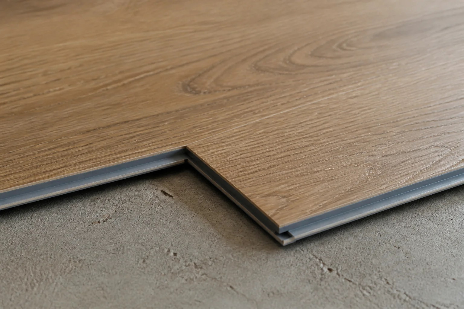 SPC flooring wear layer realistic oak texture