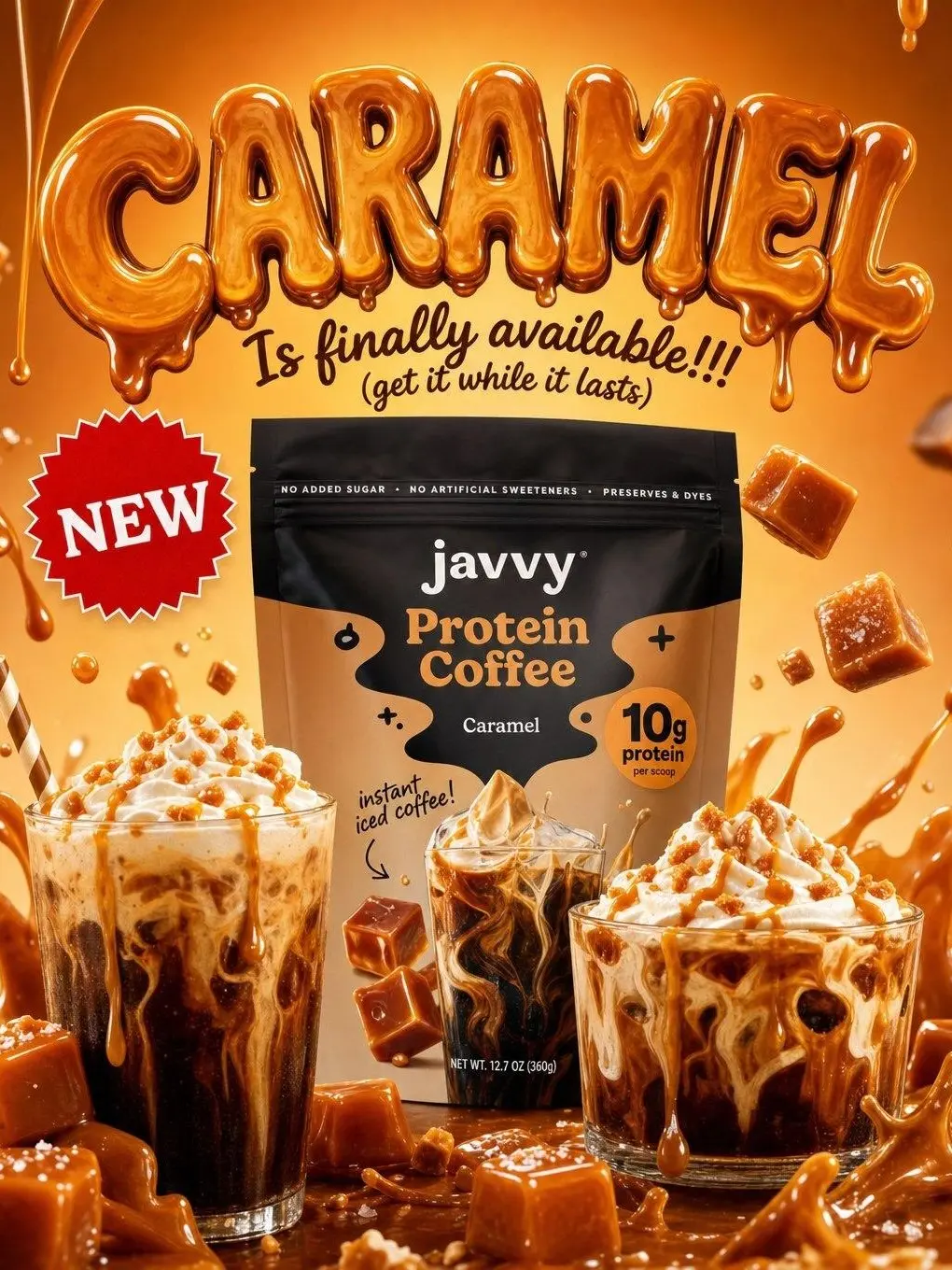 Caramel is Finally Available Banner