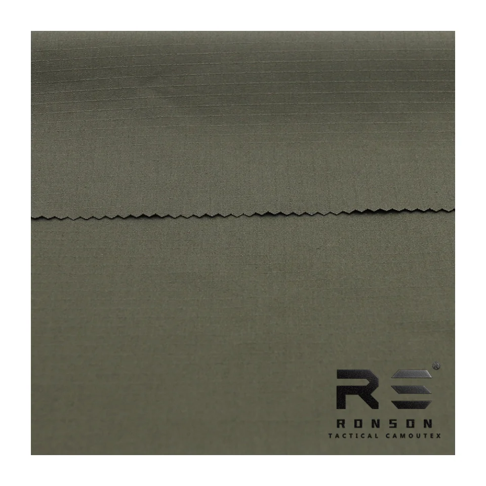 TC6535 65% Polyester 35% Cotton Ripstop Fabric Woven Tactical RG Color Uniform Fabric for Garments Bags Skirts-for Boys