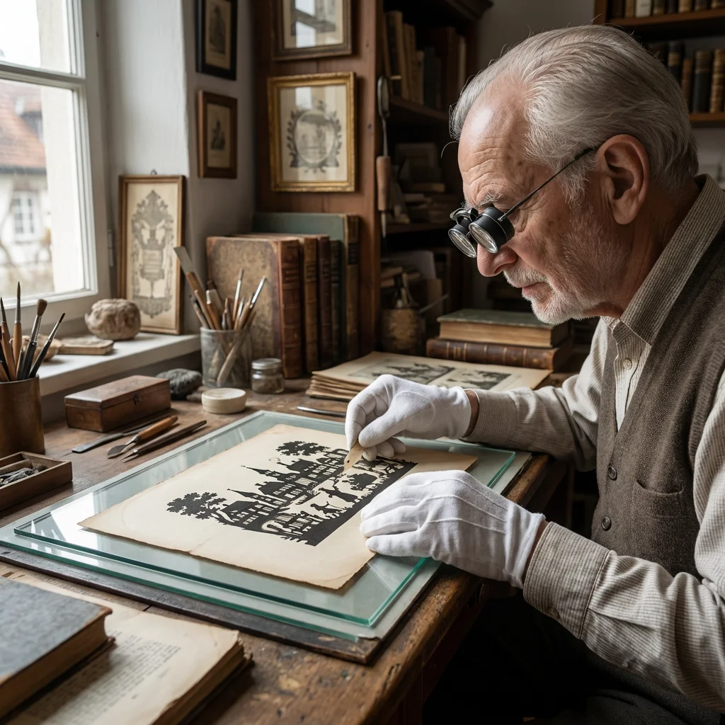 Learning Paper Cutting Process