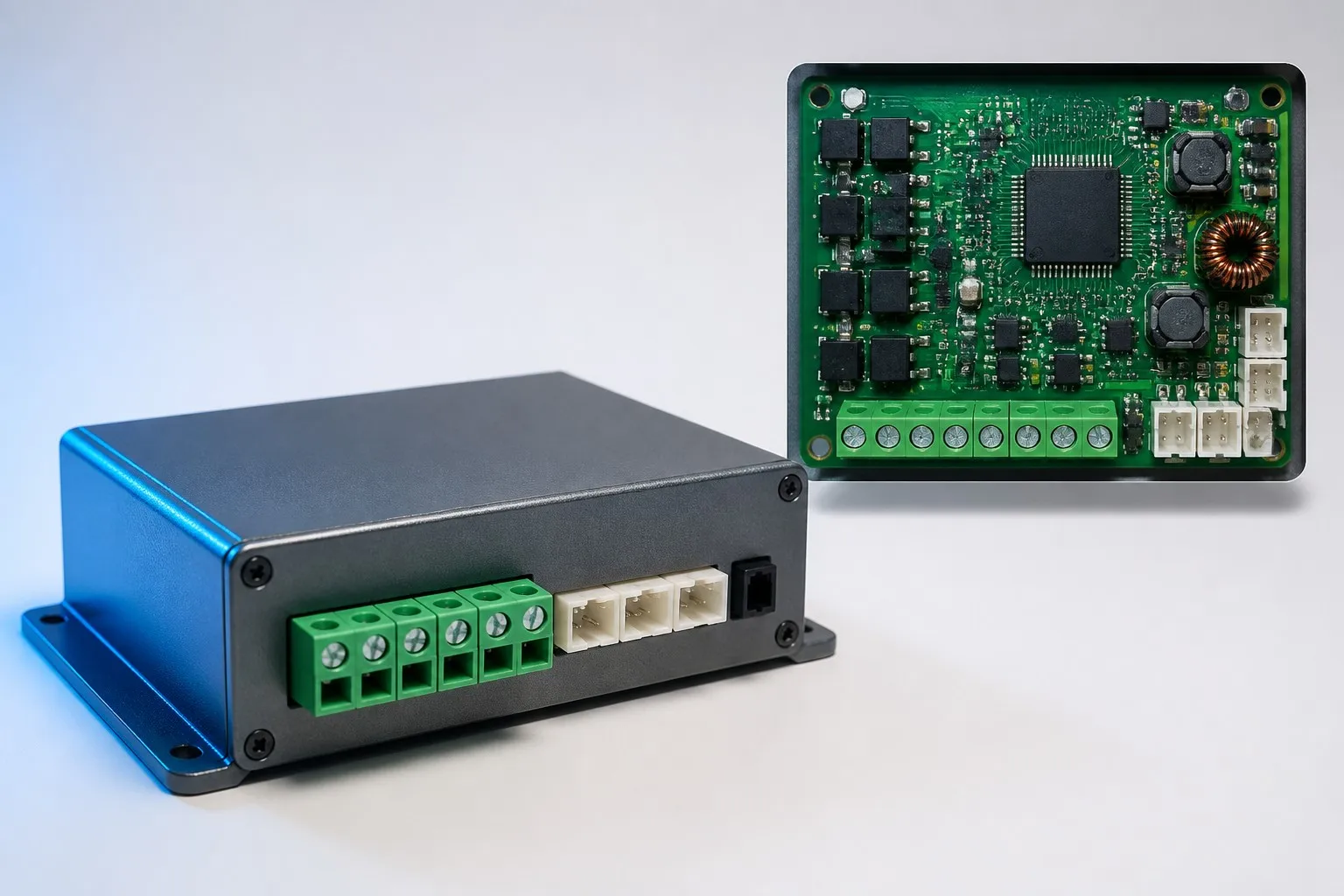 Smart motor controller module