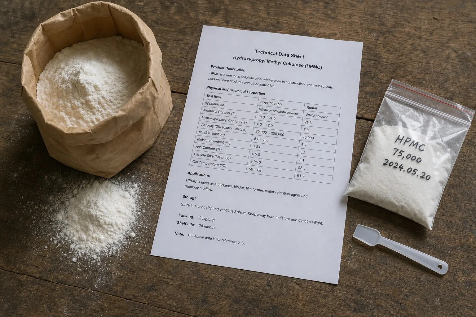 HPMC grade for tile adhesive evaluation and supplier selection