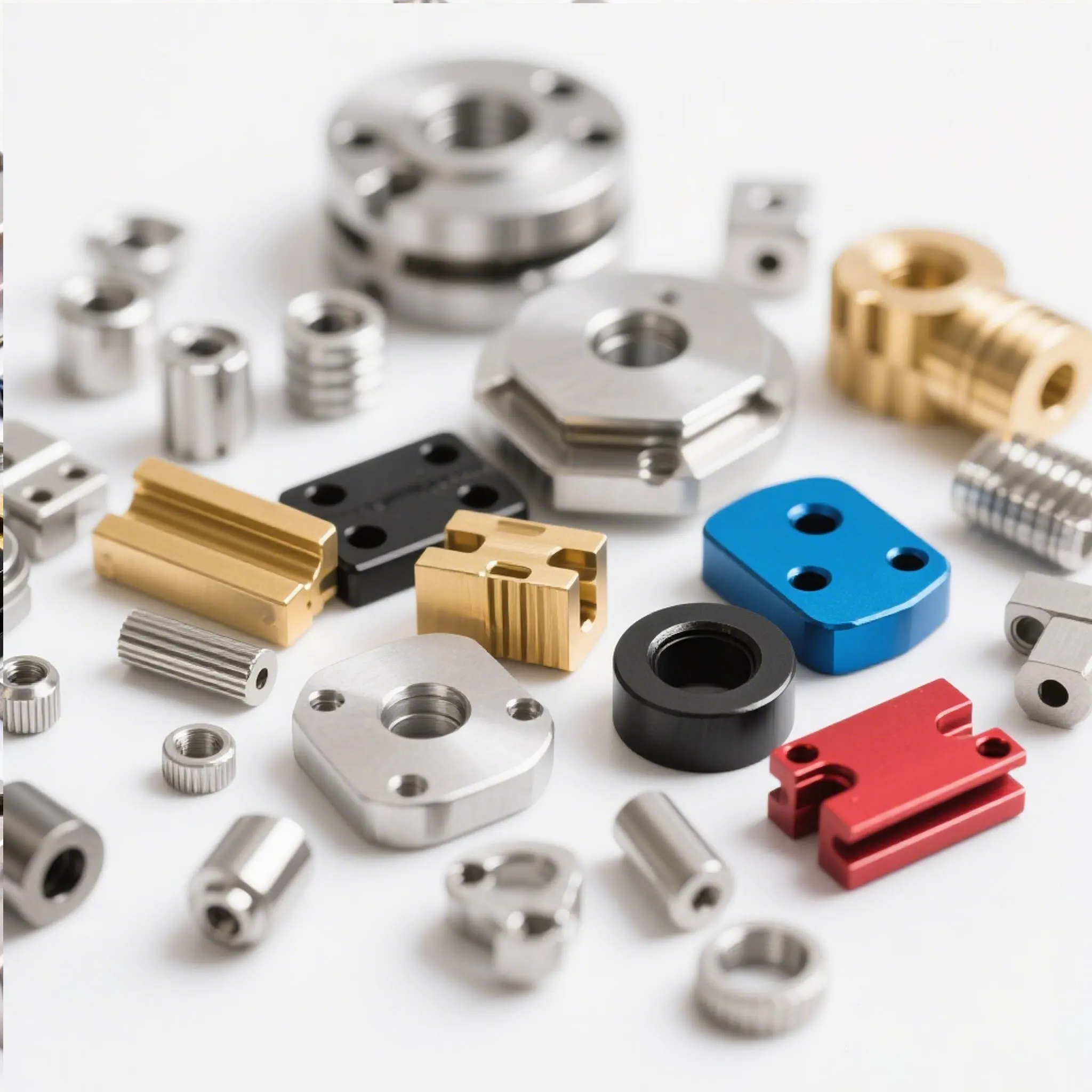 High Precision Cnc Milling Parts Customized Aluminum Parts Anodized Aluminum Mechanics Parts CNC Machining Color Anodi Service