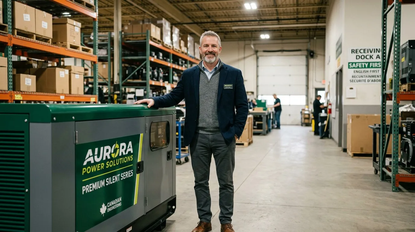 Mark Shenng in Canadian Warehouse
