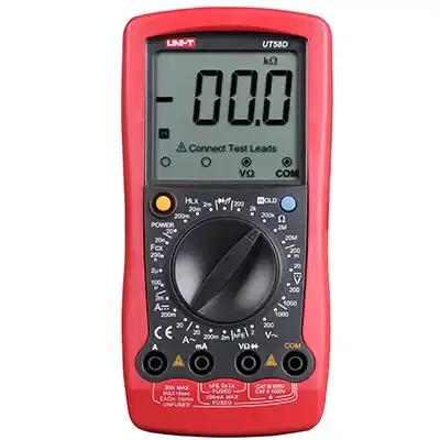 

UNI-T UT58D 2000 Display Counting Automatic Power Off Overload Protection Inductance Measurement Multimeter Tester Buzzer Design