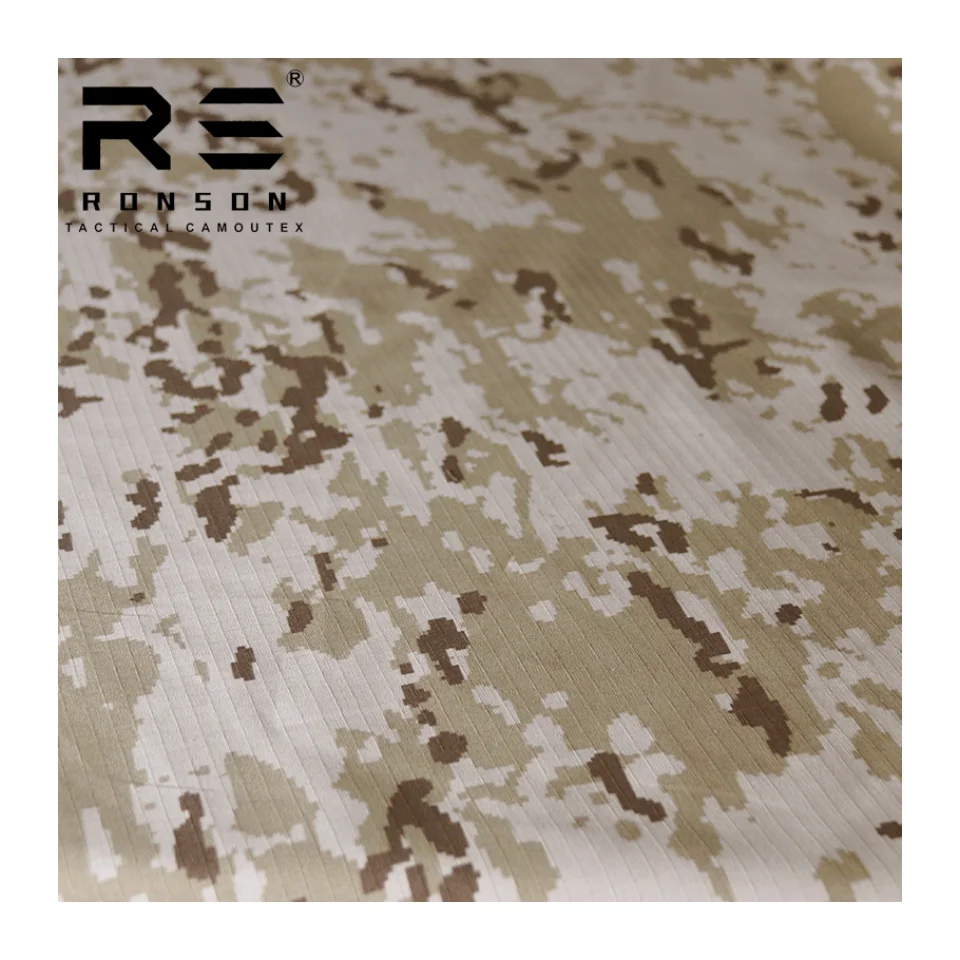 500D Nylon MCAD Cordura Durable Camouflage Breathable Waterproof Tactical Fabric Woven Technique for Girls' Garments Tents