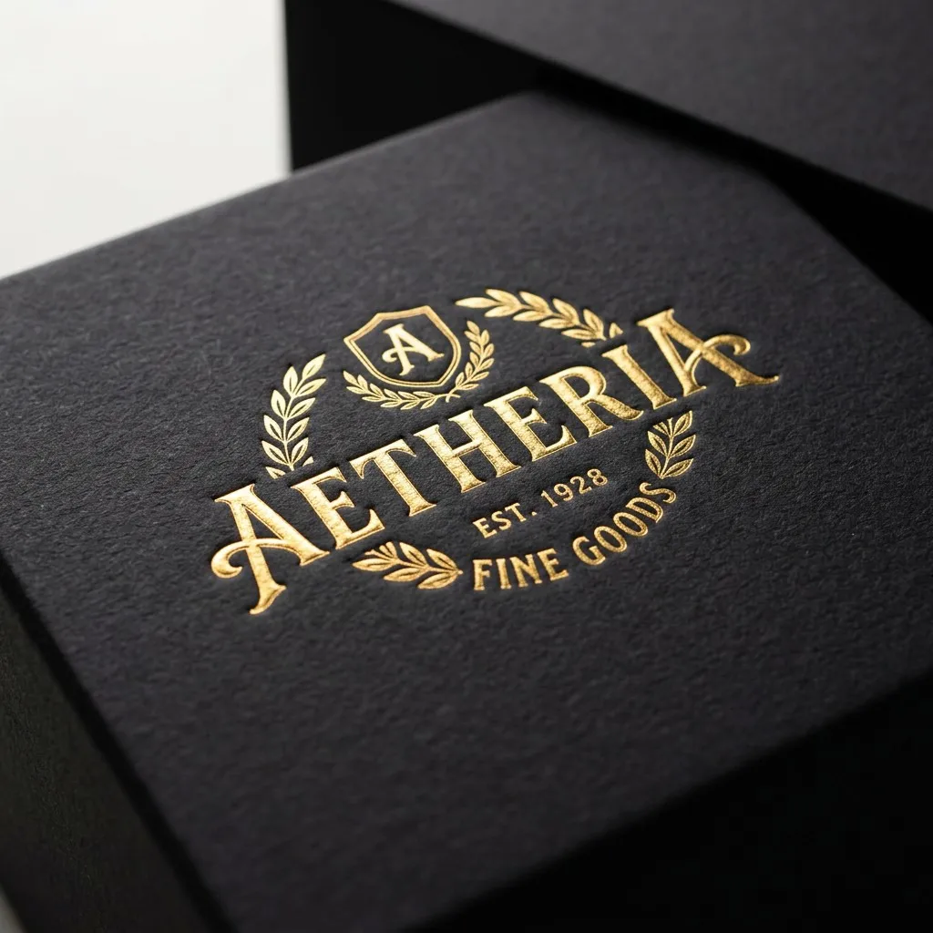 Luxury Metallic Foil Stamping