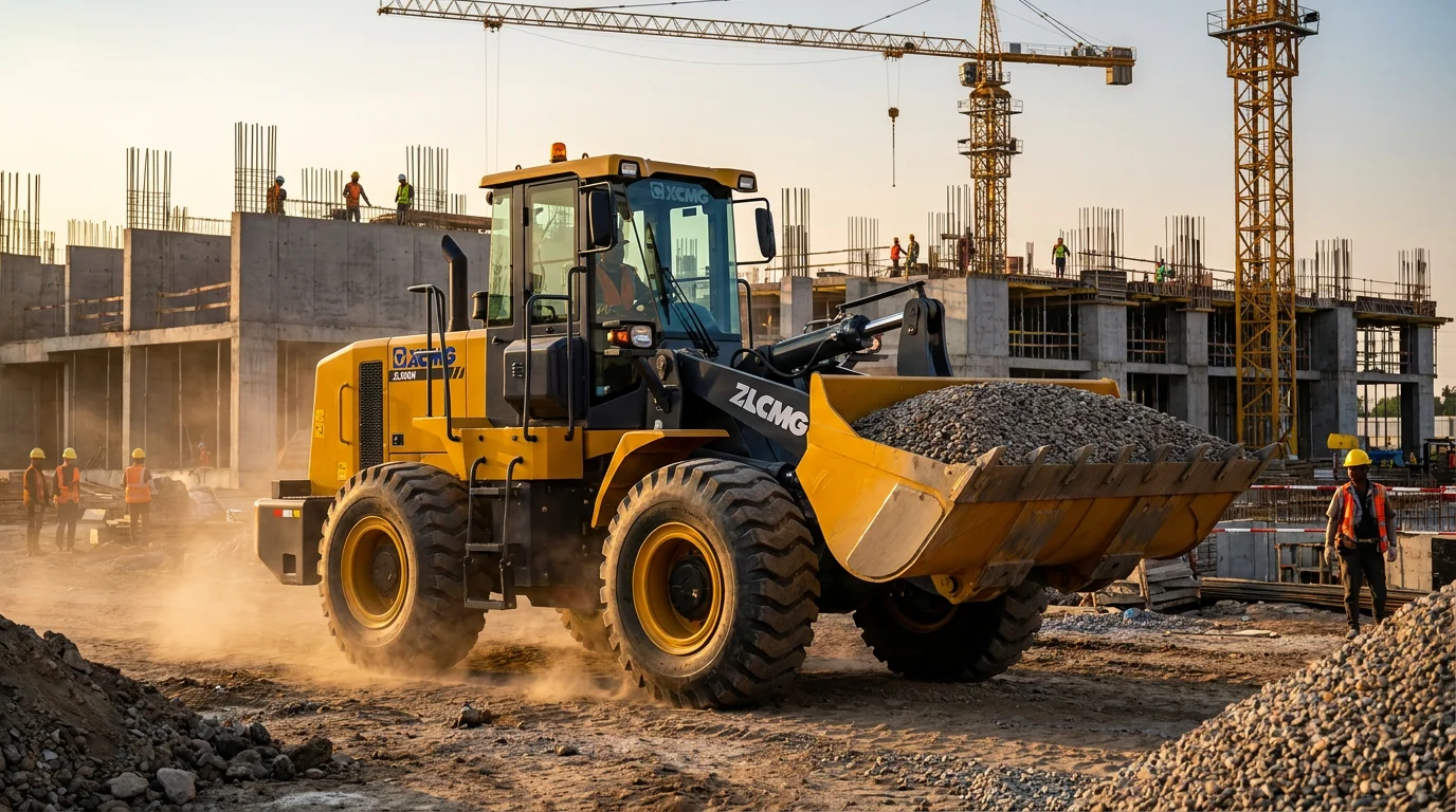 XCMG ZL50GN Wheel Loader Maintenance