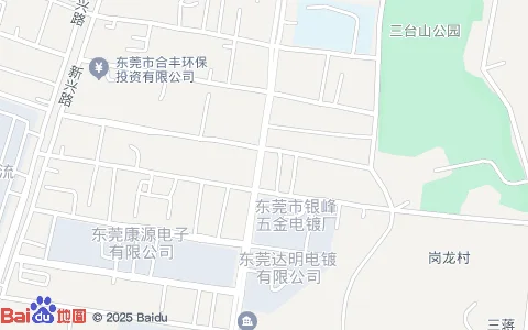 虎门南栅本地地图
