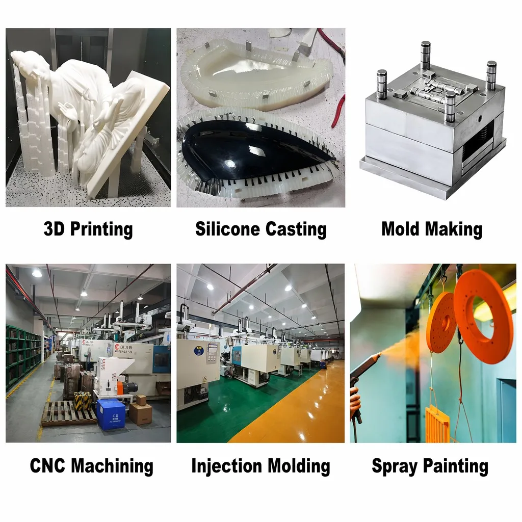 Custom Manufacturing Services | 3D Printing, CNC, Injection Molding Manufacturing Processes