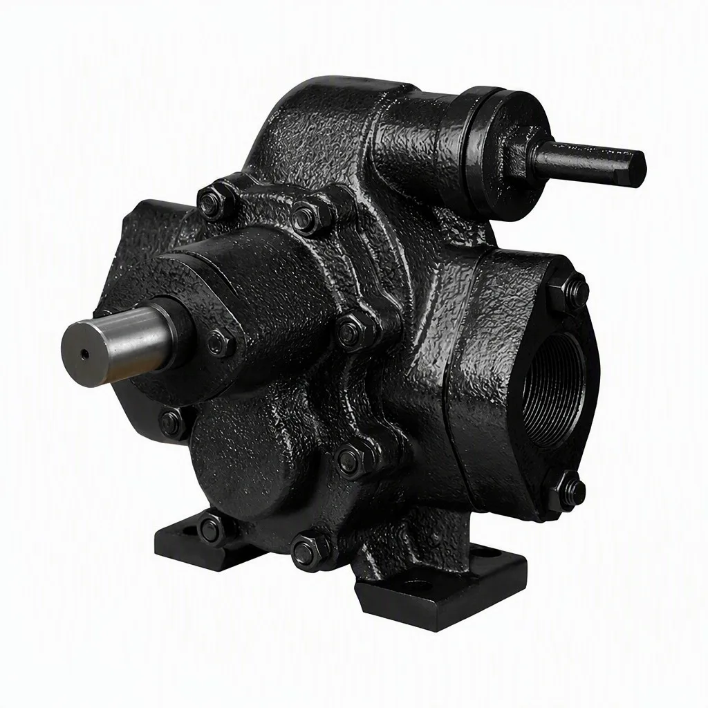 Viscous pump guide