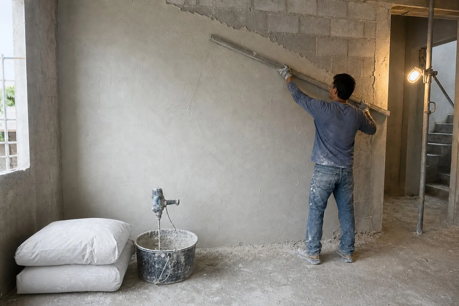 MHEC in gypsum and dry-mix mortar applications MHEC used for gypsum plaster and dry-mix mortar