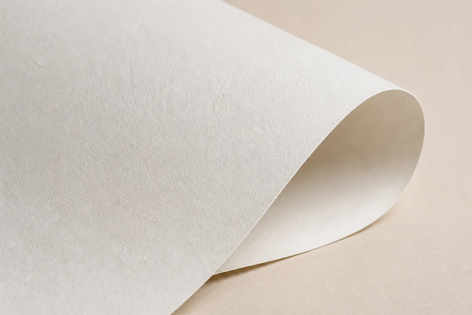120g Virgin White Kraft Paper Macro Texture